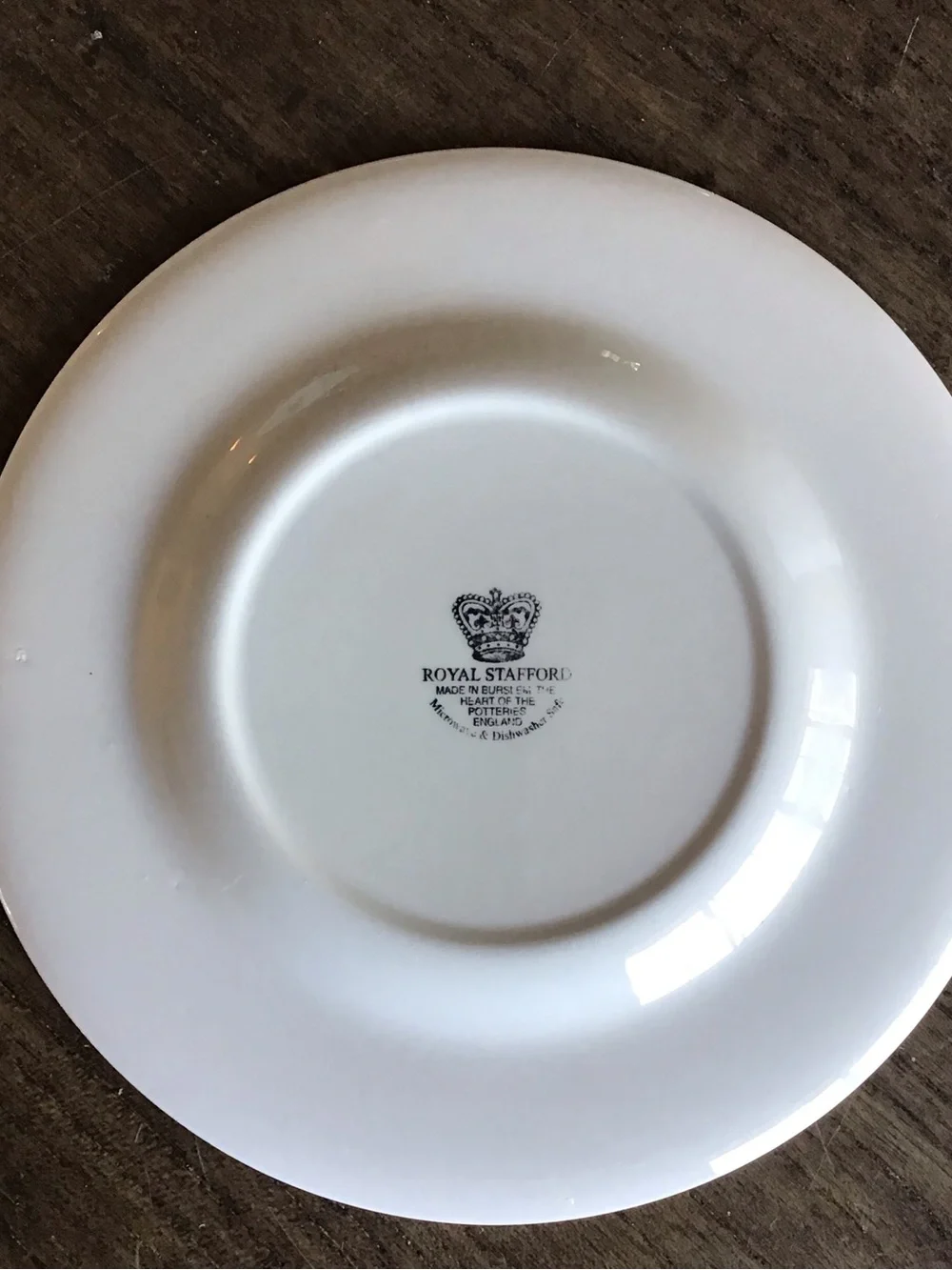 Britannia Royal Stafford Salad Plate Union Jack